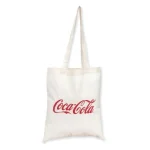 Flat Model 100% Natural Cotton Bag – Coca Cola