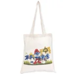 Flat Model Natural Cotton Bag – Şirinler