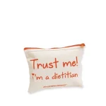 Flat Model Cotton Canvas Makeup Case – Trust Me