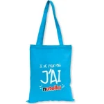 4 – Flat Model Colored Cotton Bag – Nutella